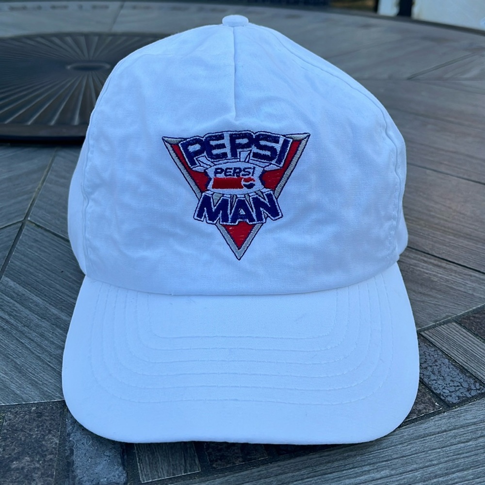 Very rare vintage 1990s Pepsi Man promotional hat